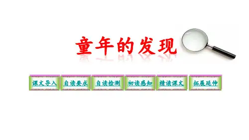 语文S版六年级下册语文 14  童年的发现 课件