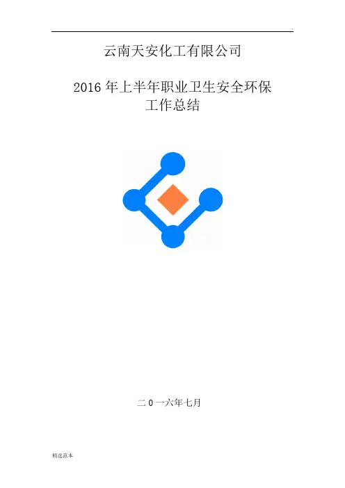 年上半年职业健康安全环保工作总结