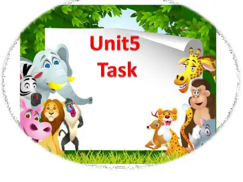 牛津译林版8上 Unit 5 Task  (共35张PPT)
