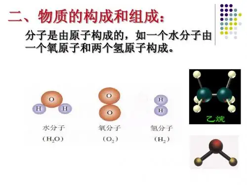 课题2  分子和原子第二课时