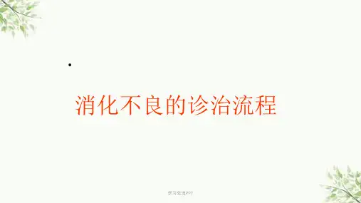 消化不良ppt课件