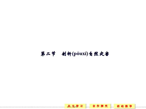 高二地理配套课件剖析自然灾害鲁教版选修五