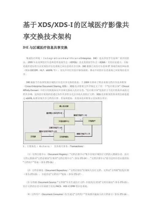 IHE技术架构