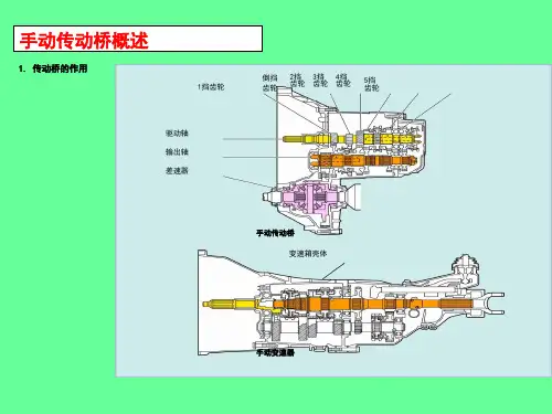 手动变速器的修理