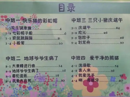 中班 奥尔夫(下)