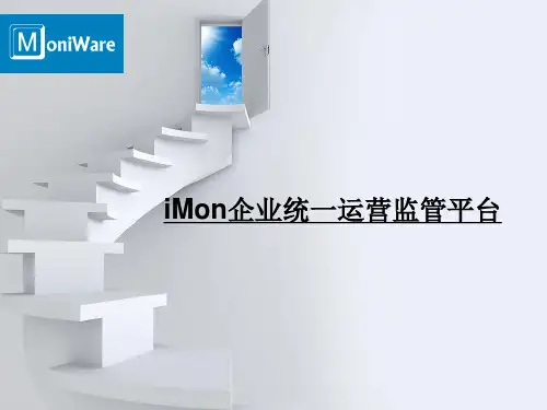 企业统一运营监管平台解决方案课件
