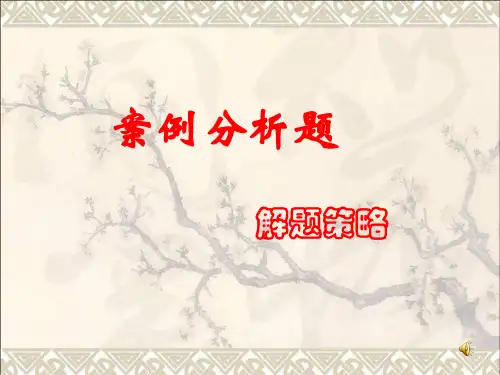 教学经典案例分析