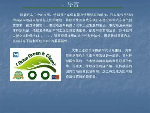 氧传感器培训