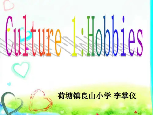 Hobby课件