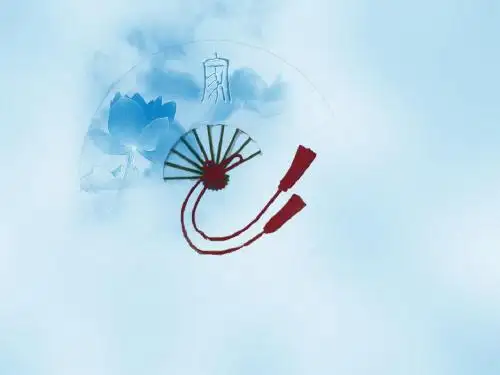 荷花风景