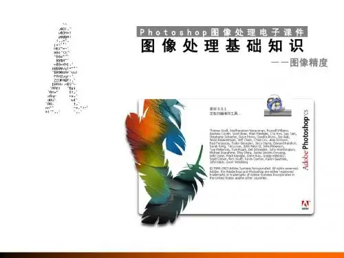 02基础知识-图像精度