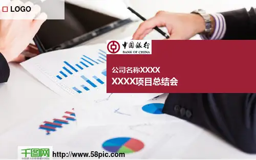 中国银行PPT模板