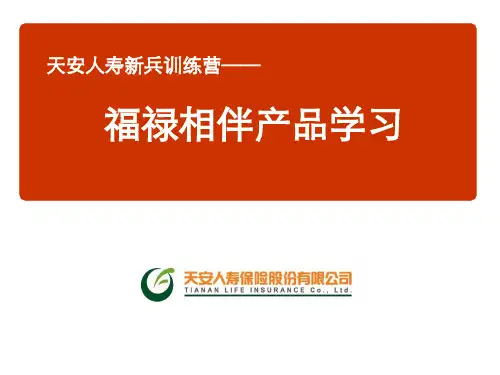 2、主打产品一:福禄相伴