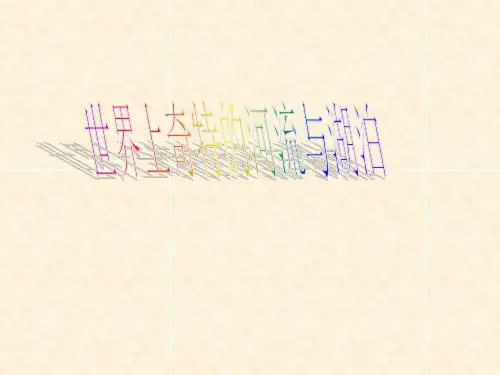 世界上奇特的河流与湖泊