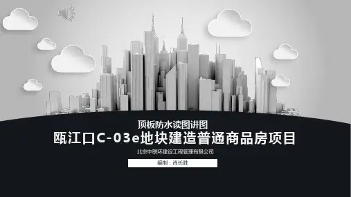 防水施工读图讲图PPT