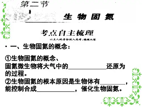 生物固氮PPT课件