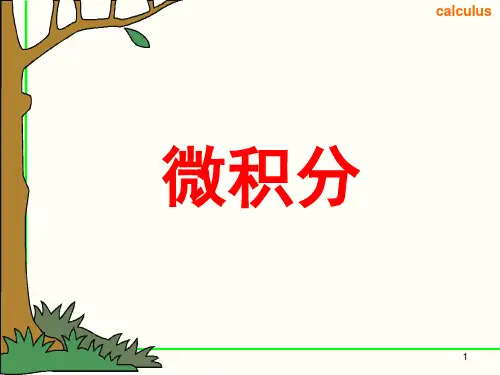 微积分函数(课堂PPT)