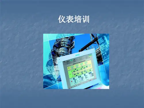 仪表培训一