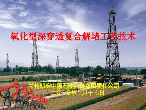 氧化2007型深穿透复合解堵降压增注技术