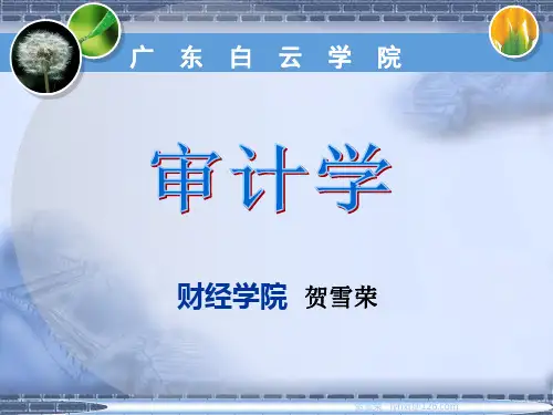 5第五章审计证据和审计工作底稿