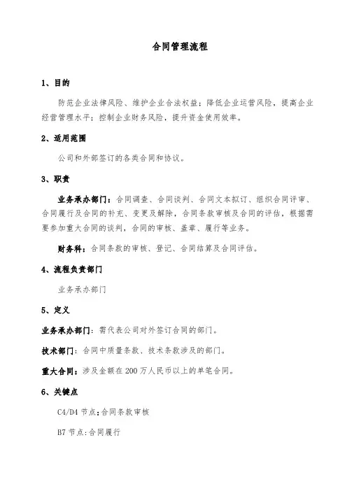 合同管理流程 2