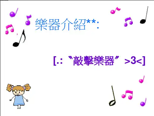 乐器介绍讲解