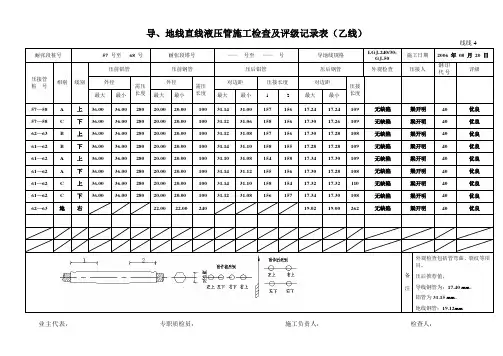 直线管液压