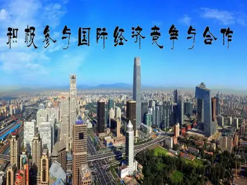 11.2积极参与国际经济竞争与合作