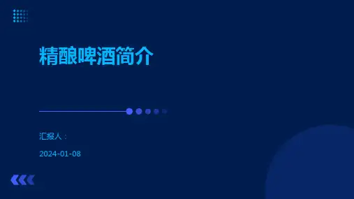 精酿啤酒简介
