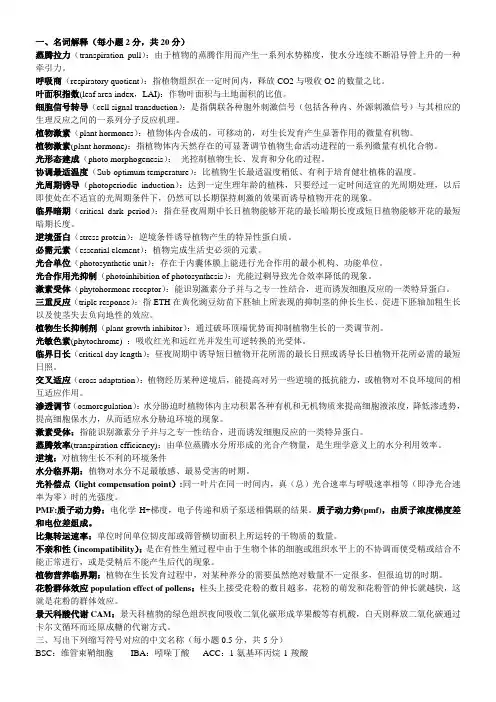 考试题2013