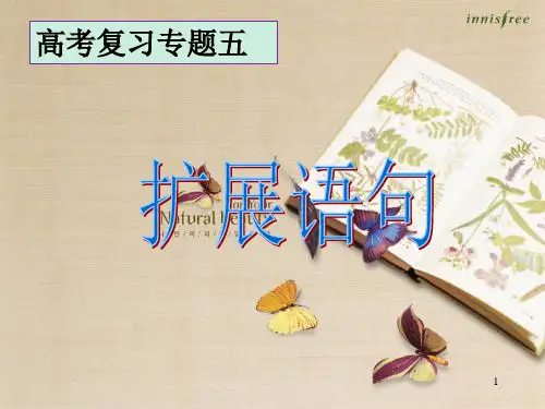 2014高三扩展语句ppt课件