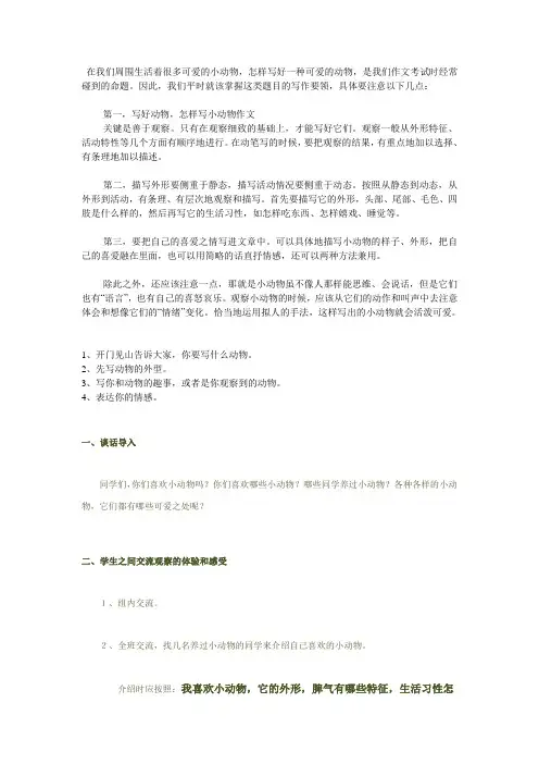 可爱的小动物 2