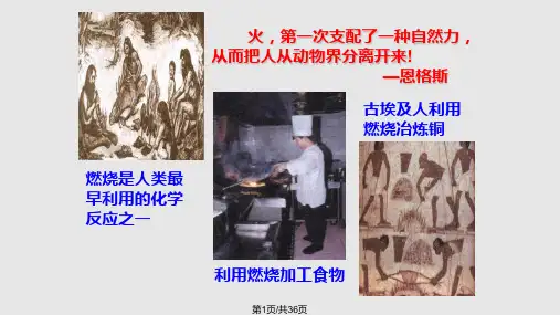 公开课燃烧和灭火PPT课件