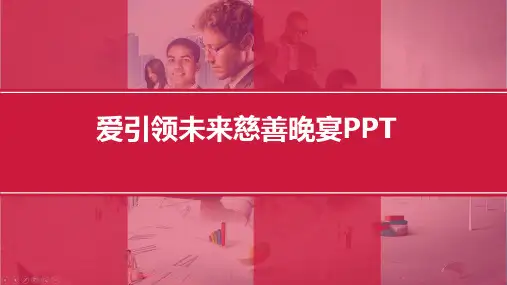 爱引领未来慈善晚宴PPT