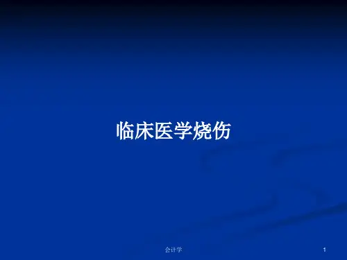 临床医学烧伤PPT学习教案