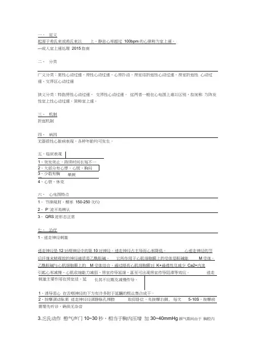 阵发性室上性心动过速 2