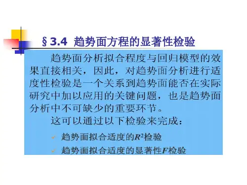 趋势面分析2