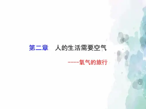 济南版-生物-七年级下册第三单元第二章人的生活需要空气复习
