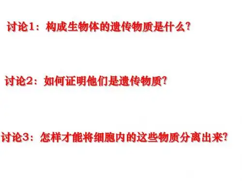 DNA的粗提取