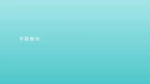 2019_2020学年高中历史专题3近代中国思想解放的潮流专题整合课件人民版必修3