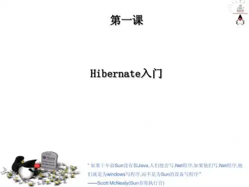 Hibernate入门