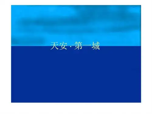 天安·第一城广告整合提案83页PPT