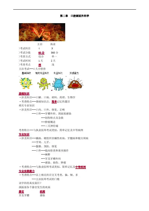 第二章 口腔颌面外科学