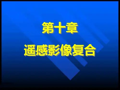 常见的有图像复合ImageFusion影像融合ImageMerging