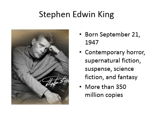 Stephen Edwin King
