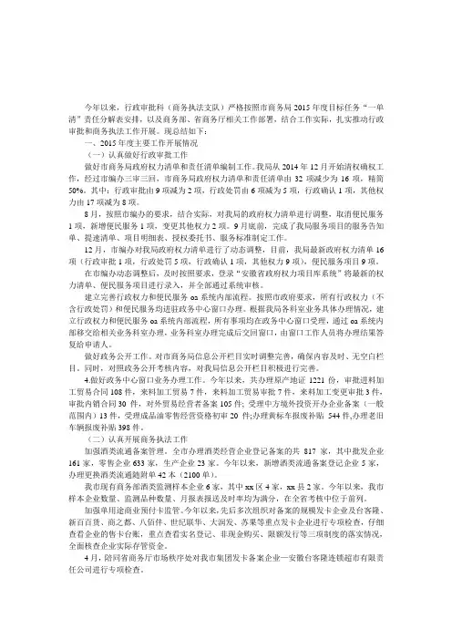 乡镇商务局行政审批科年度工作计划
