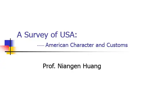 chapter17_American Character and Customs