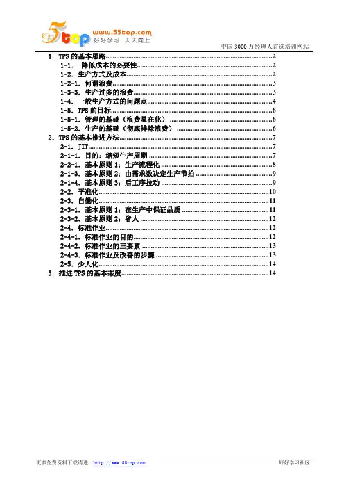 TPS理论