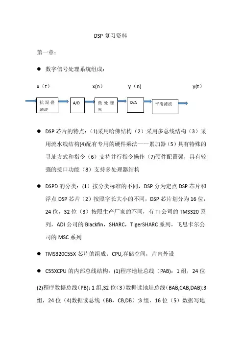 DSP复习资料