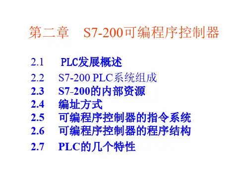 S7—200系列PLC基本知识